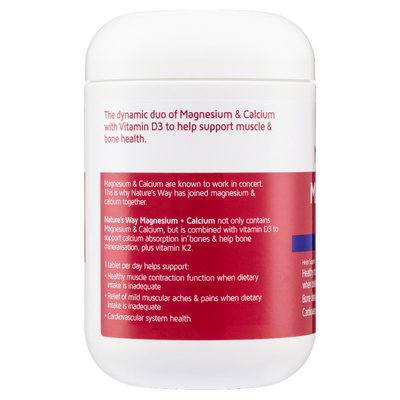 Magnesium + Calcium 150 Tablets
