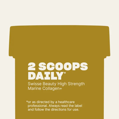 Swisse Beauty High Strength Marine Collagen+ Unflavoured Powder