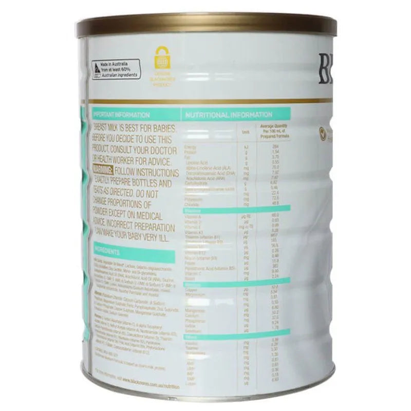 Blackmores Infant Formula
