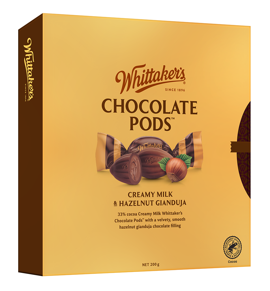 Whittaker’s Cocoa Pods Box