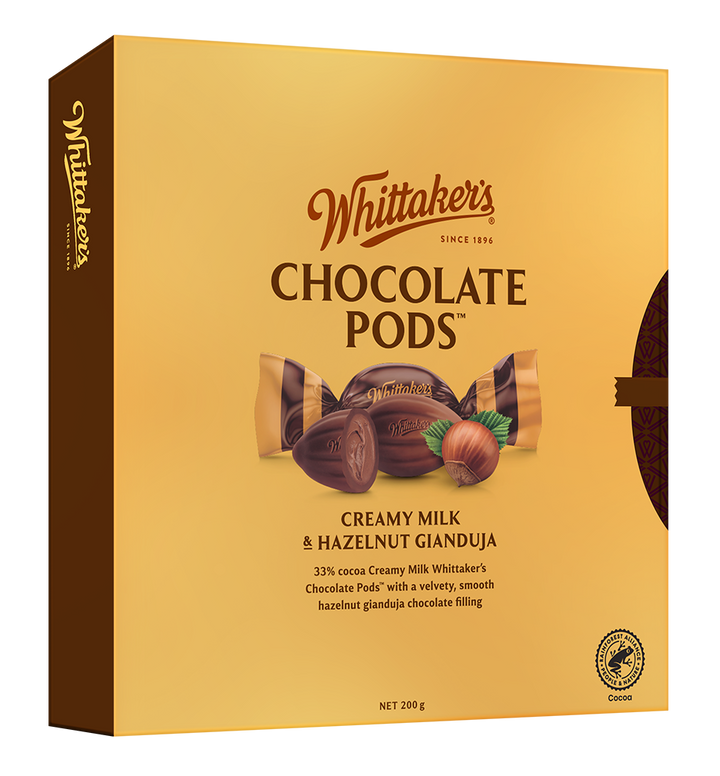 Whittaker’s Cocoa Pods Box