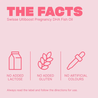 Swisse Ultiboost Pregnancy DHA Fish Oil