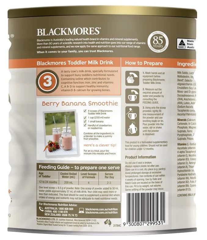 Blackmores Infant Formula