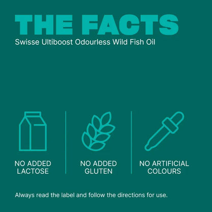 Swisse Ultiboost Odourless Wild Fish Oil 1000mg