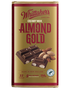 Almond Gold Milk Chocolate 250g