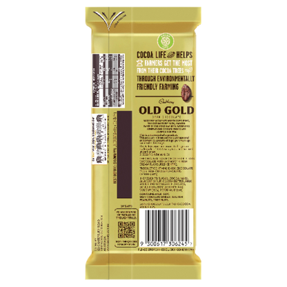 Cadbury Old Gold Baileys Dark Chocolate Block 180g