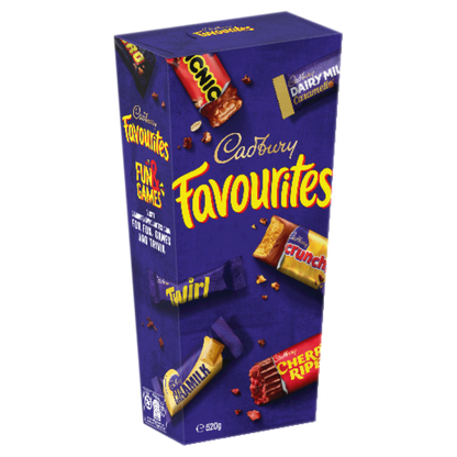 Cadbury Favourites Boxed Chocolate 520g
