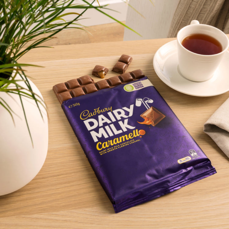 Cadbury Dairy Milk Chocolate Caramello Large Block 345g