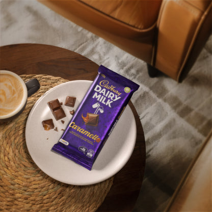 Cadbury Dairy Milk Caramello milk chocolate block 180g