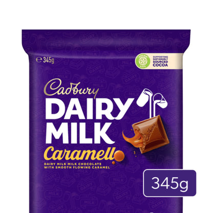 Cadbury Dairy Milk Chocolate Caramello Large Block 345g