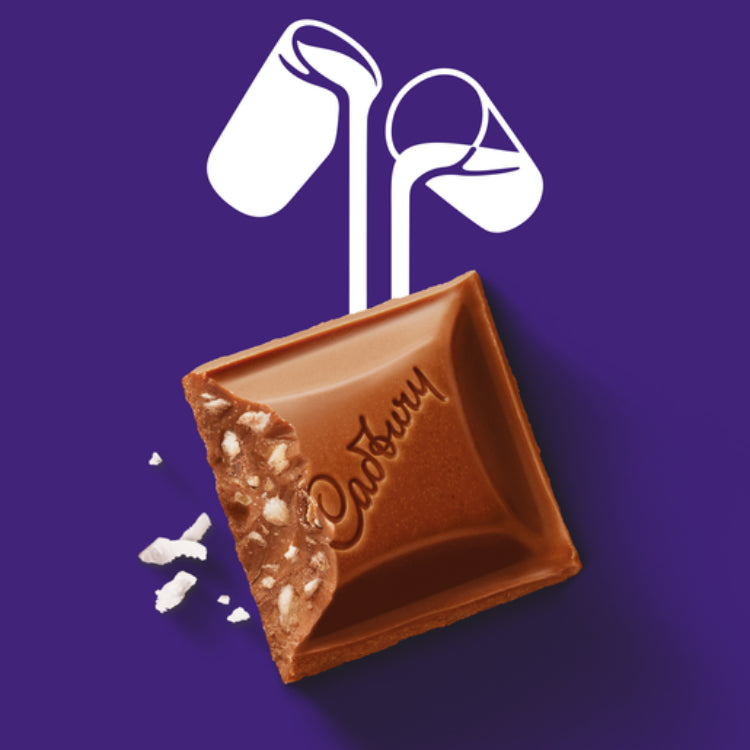 Cadbury Dairy Milk Coconut Rough Chocolate Block 180g
