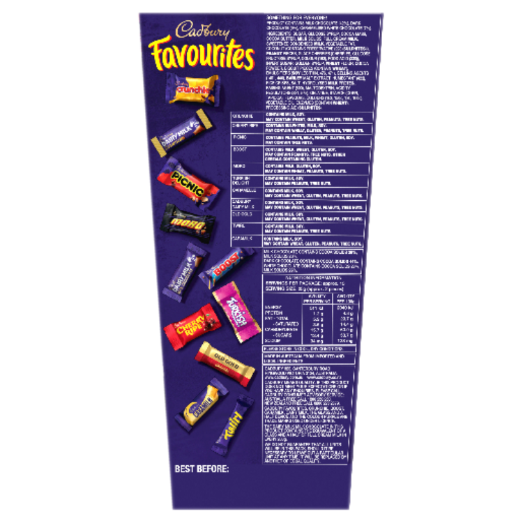 Cadbury Favourites Boxed Chocolate 340g