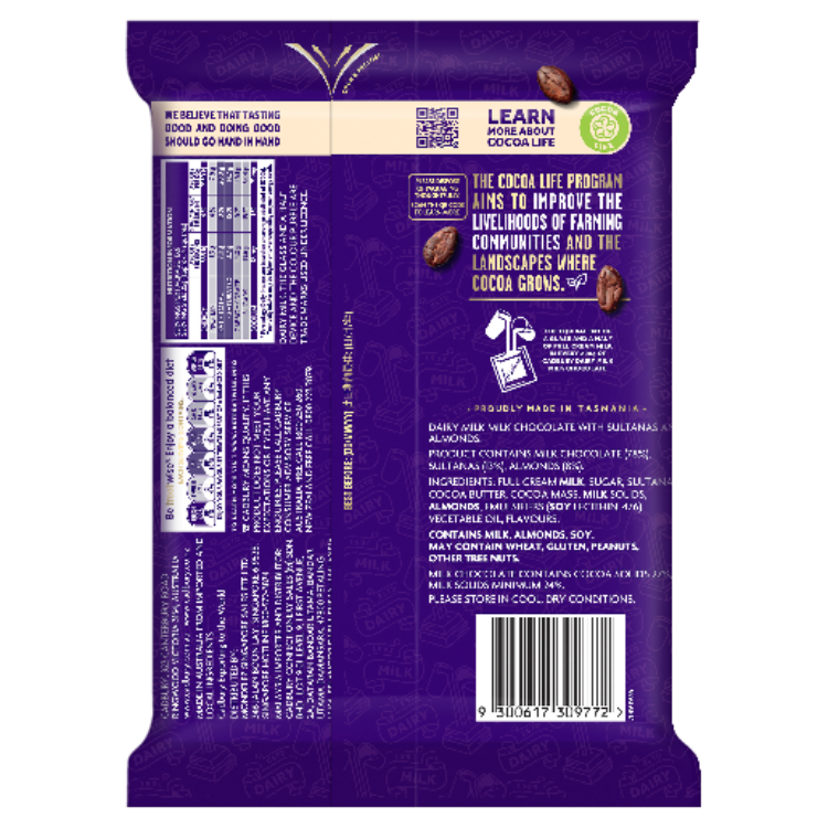 Cadbury Fruit & Nut