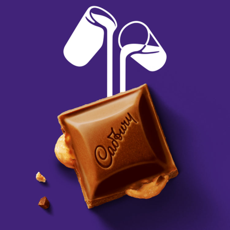 Cadbury Dairy Milk Hazelnut milk chocolate block 180g