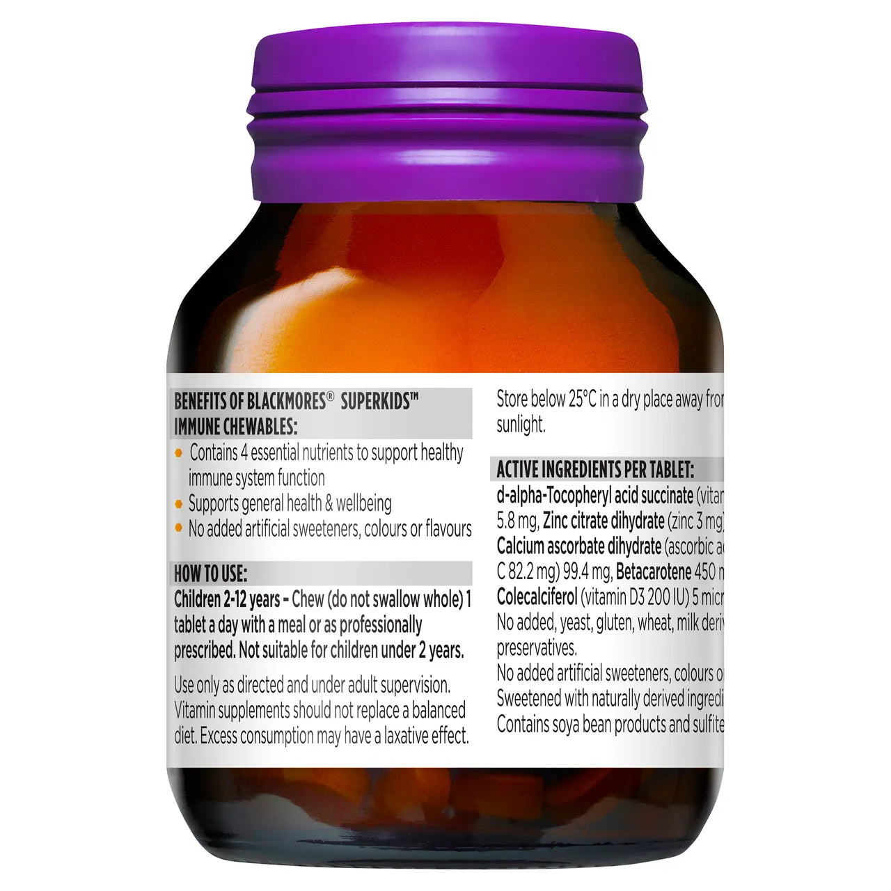 Blackmores Superkids Multi Chewables