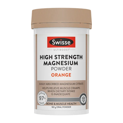 Swisse Ultiboost High Strength Magnesium Powder Orange