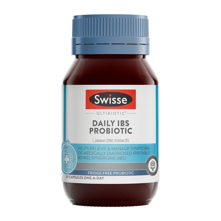 Swisse Ultibiotic Daily IBS Probiotic – Intestinal Health Support