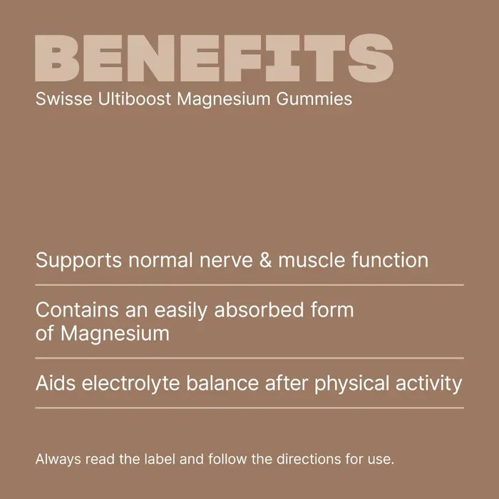 Swisse Ultiboost Magnesium Gummies