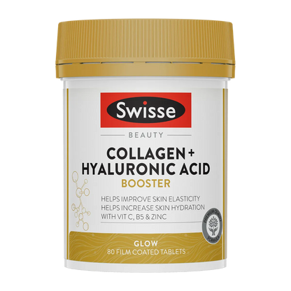 Swisse Beauty Collagen + Hyaluronic Acid Booster with Vitamin C