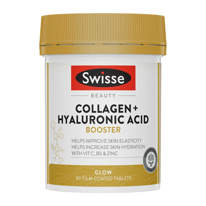 Swisse Beauty Collagen + Hyaluronic Acid Booster with Vitamin C