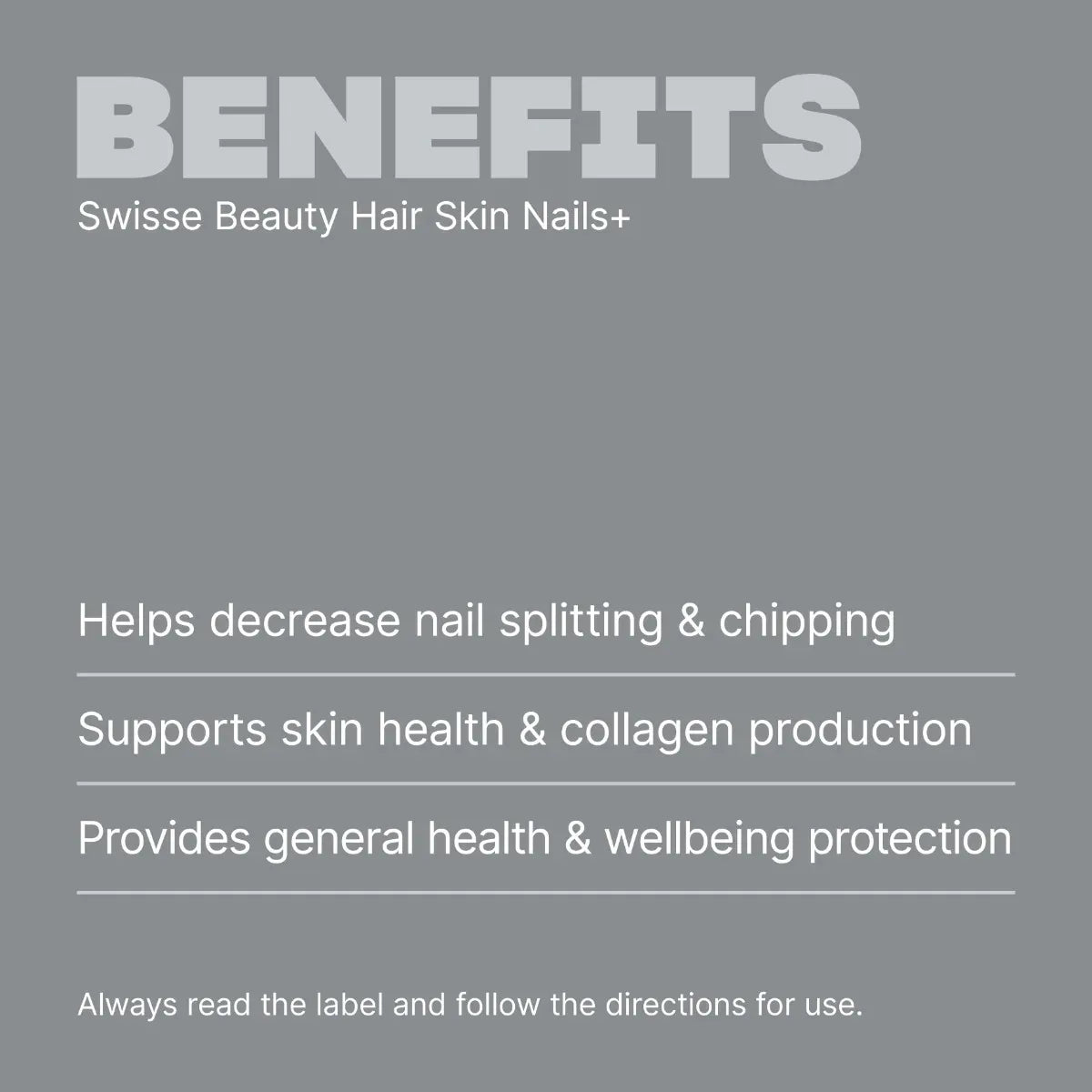 Swisse Beauty Hair Skin Nails+ with Milk Thistle