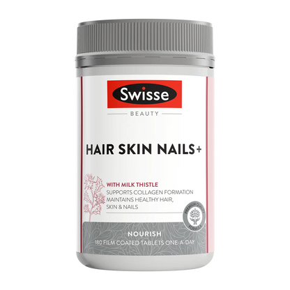 Swisse Beauty Hair Skin Nails+ with Milk Thistle