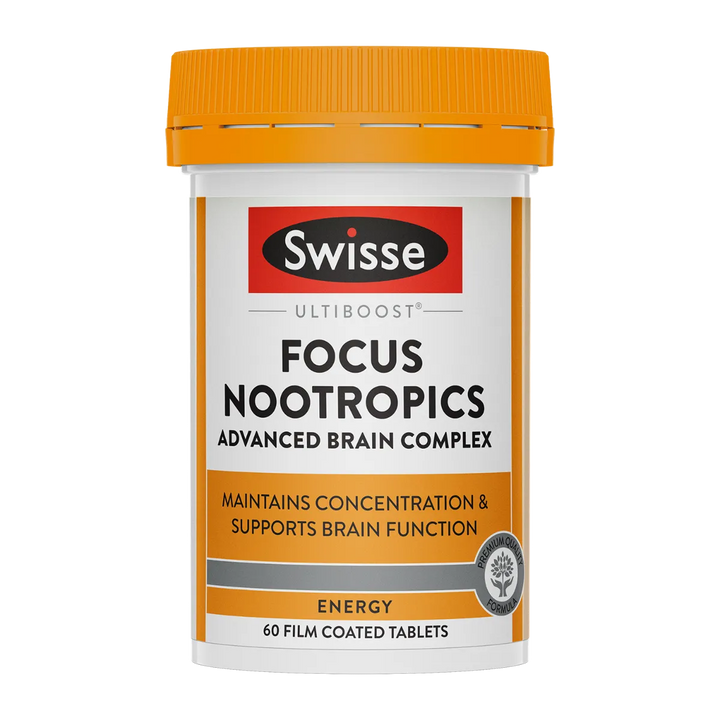 Swisse Ultiboost Focus Nootropics – With CEREBOOST®