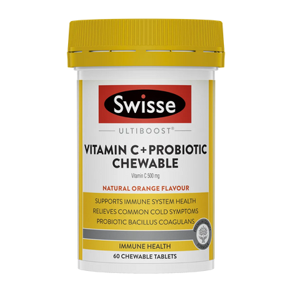 Swisse Ultiboost Vitamin C + Probiotic Chewable