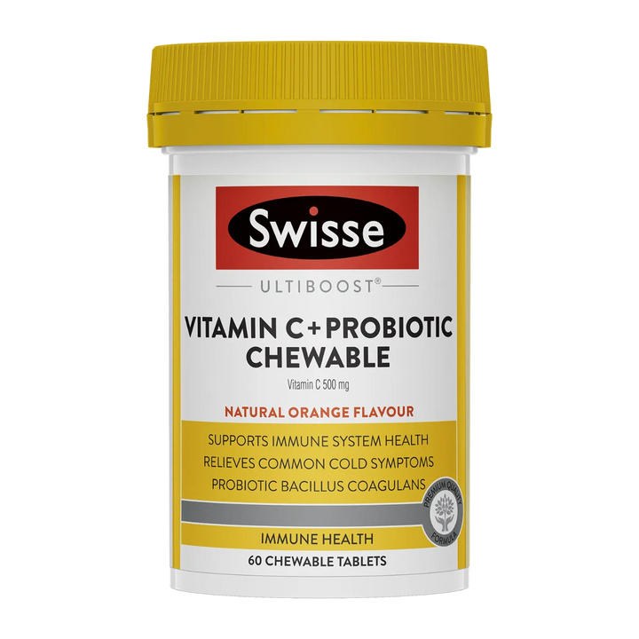 Swisse Ultiboost Vitamin C + Probiotic Chewable