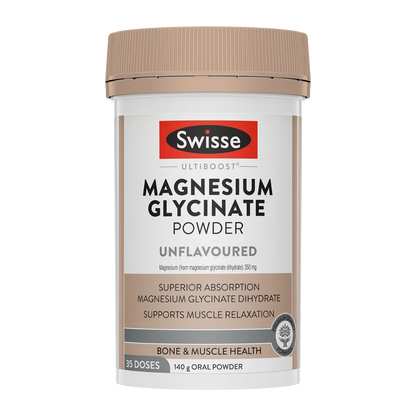Swisse Ultiboost Magnesium Glycinate Powder