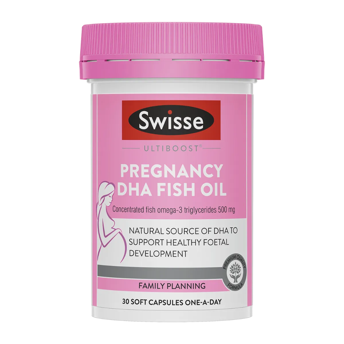 Swisse Ultiboost Pregnancy DHA Fish Oil