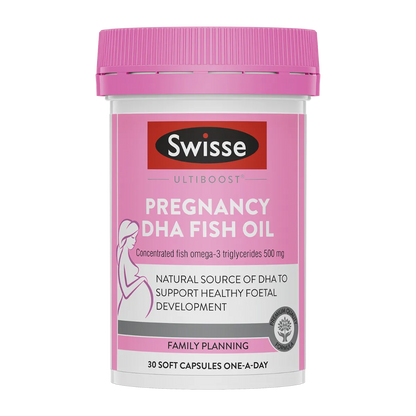 Swisse Ultiboost Pregnancy DHA Fish Oil