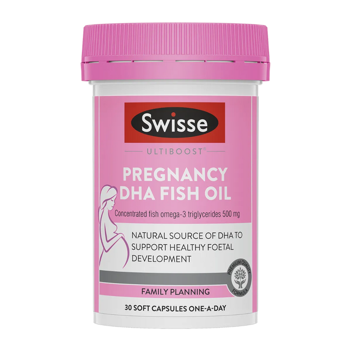 Swisse Ultiboost Pregnancy DHA Fish Oil