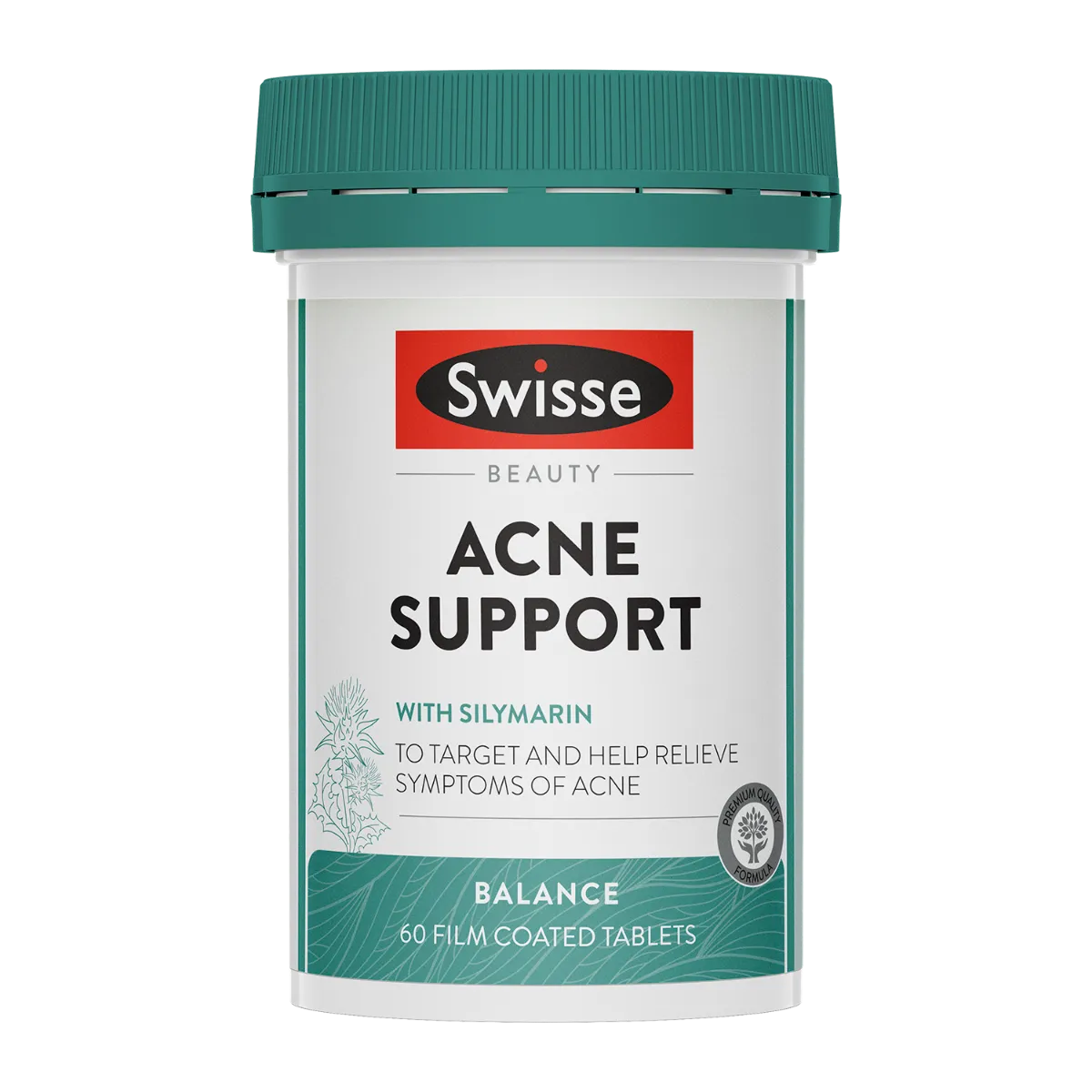 Swisse Beauty Acne Support – Clear Skin Solution with Silymarin