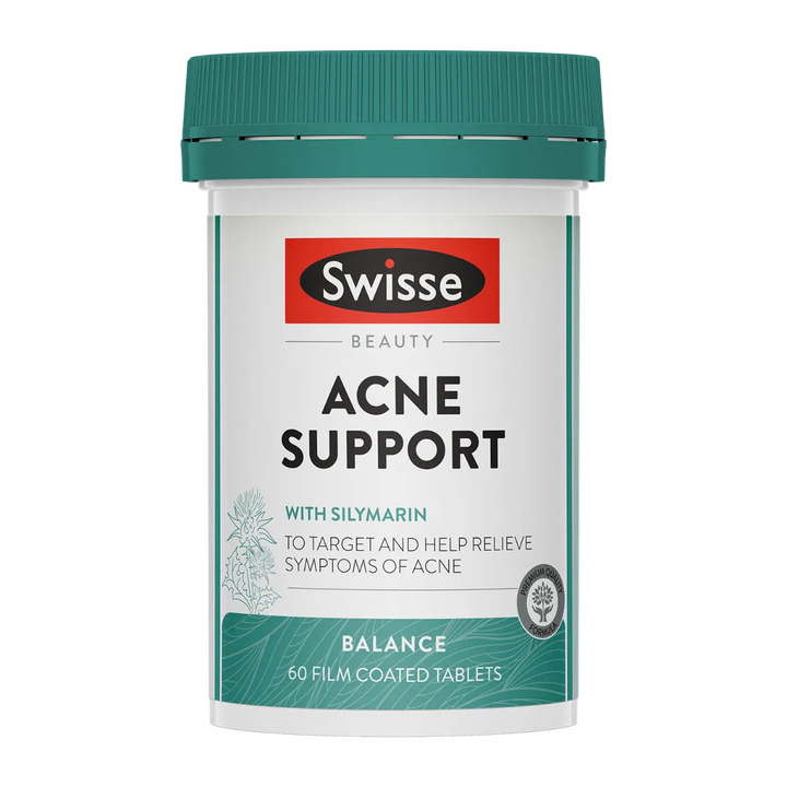 Swisse Beauty Acne Support – Clear Skin Solution with Silymarin