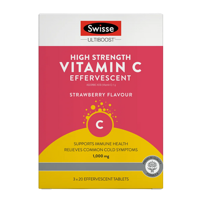 Swisse Ultiboost High Strength Vitamin C Effervescent