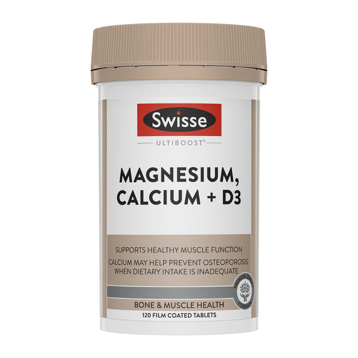 Swisse Ultiboost Magnesium, Calcium + Vitamin D3