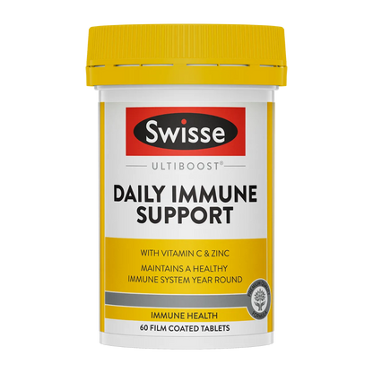 Swisse Ultiboost Daily Immune Support – With Vitamin C & Zinc