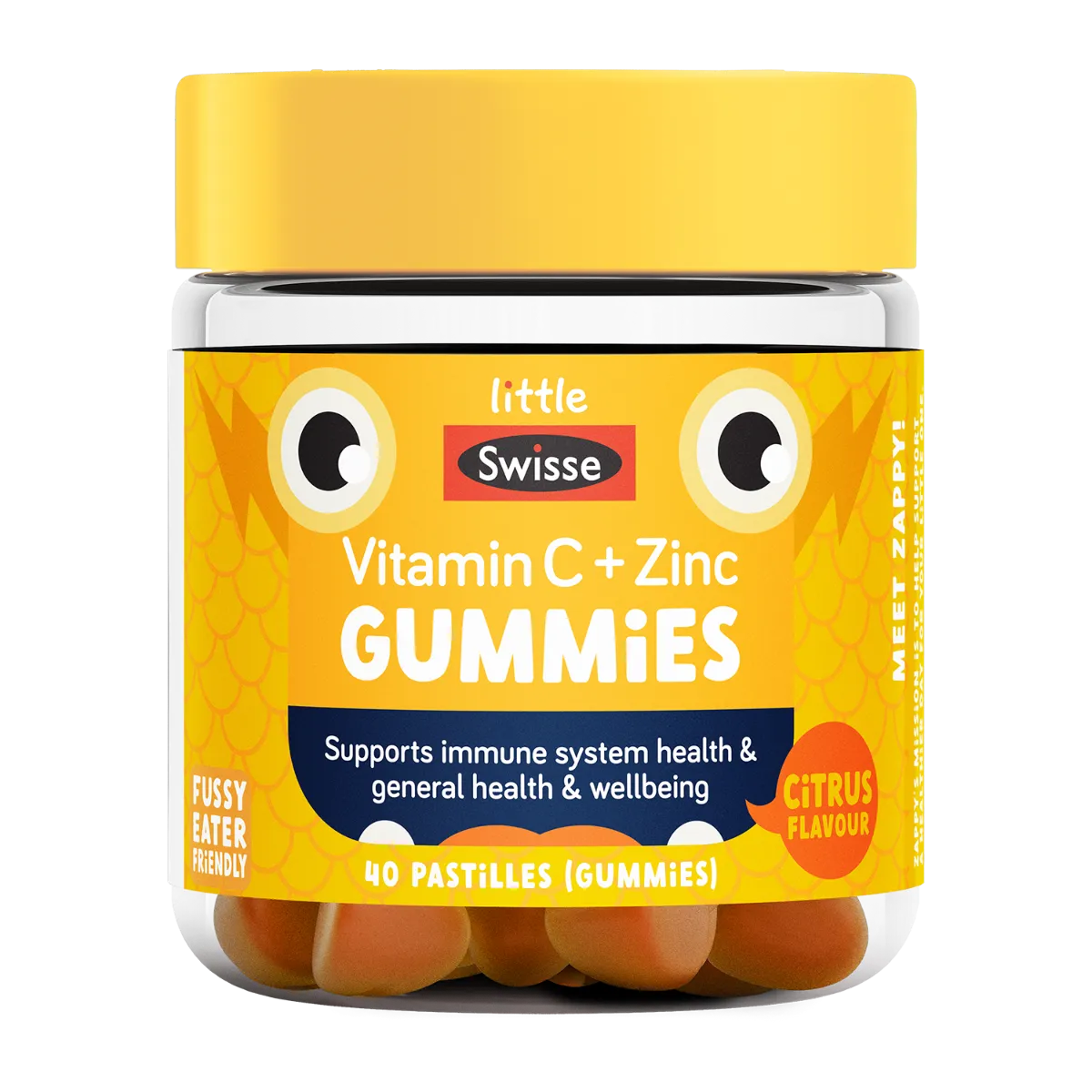 Little Swisse Vitamin C + Zinc Gummies
