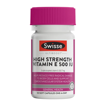 Swisse Ultiboost High Strength Vitamin E 500 IU
