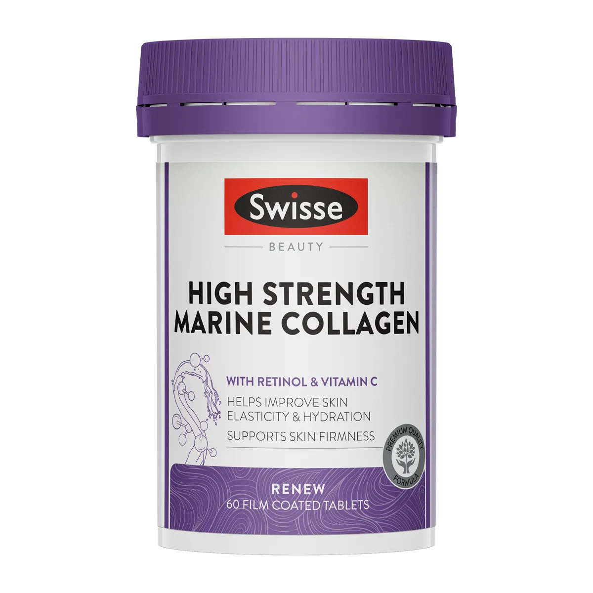 Swisse Beauty High Strength Marine Collagen with Retinol