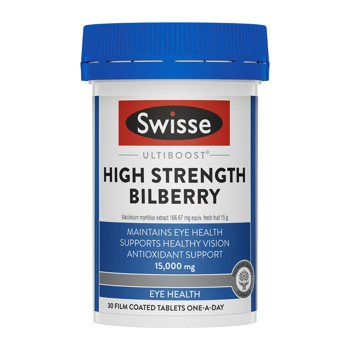 Swisse Ultiboost High Strength Bilberry – Eye Health Support