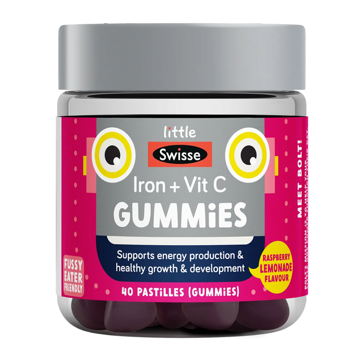 Little Swisse Iron + Vitamin C Gummies