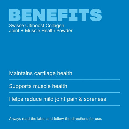 Swisse Ultiboost Collagen Joint + Muscle Health Powder – Joint Health