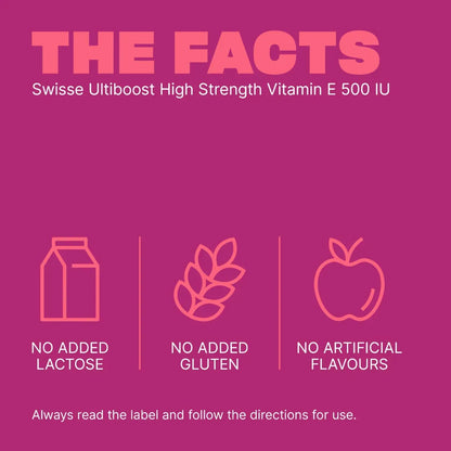 Swisse Ultiboost High Strength Vitamin E 500 IU