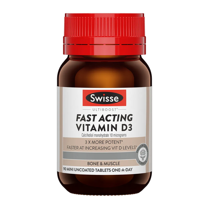 Swisse Ultiboost Fast Acting Vitamin D3 – With Calcifediol