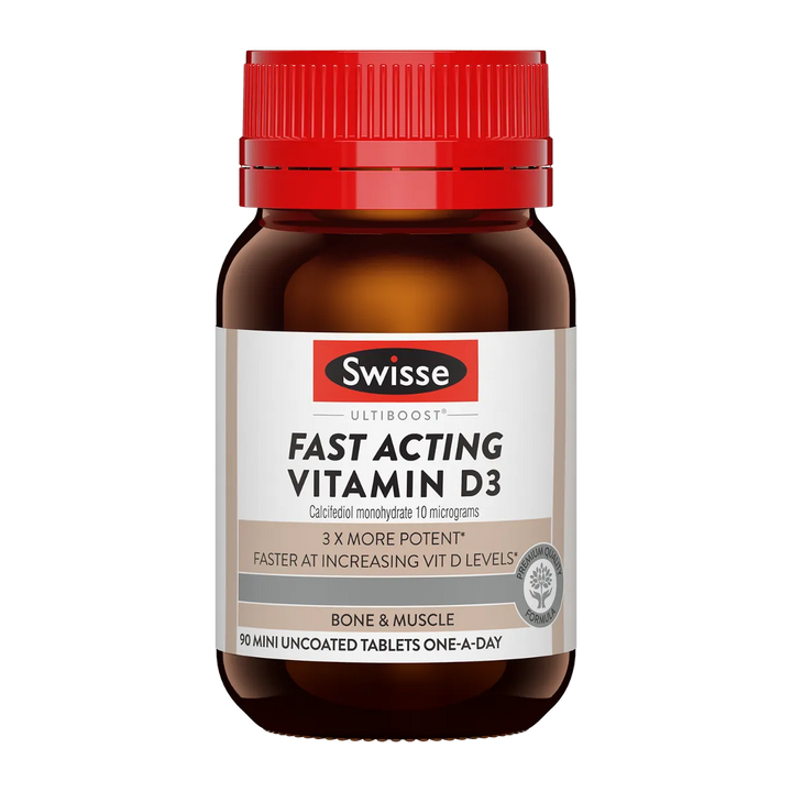 Swisse Ultiboost Fast Acting Vitamin D3 – With Calcifediol