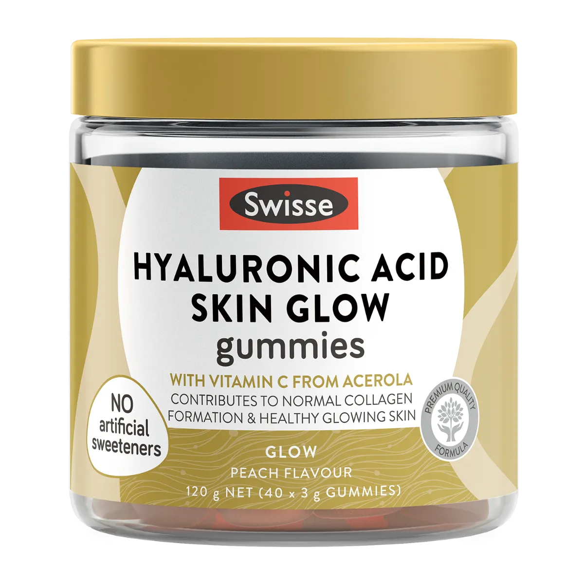 Swisse Hyaluronic Acid Skin Glow Gummies – With Vitamin C