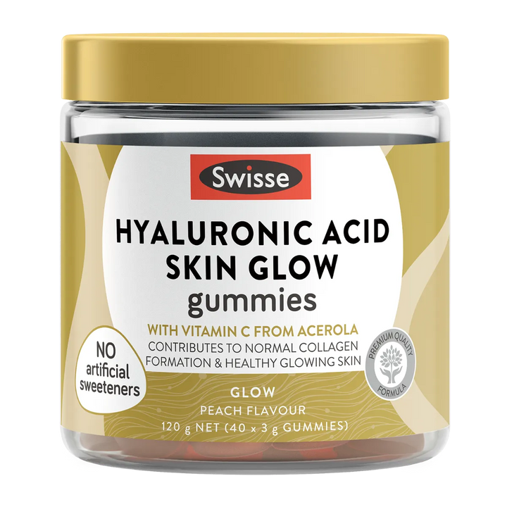 Swisse Hyaluronic Acid Skin Glow Gummies – With Vitamin C