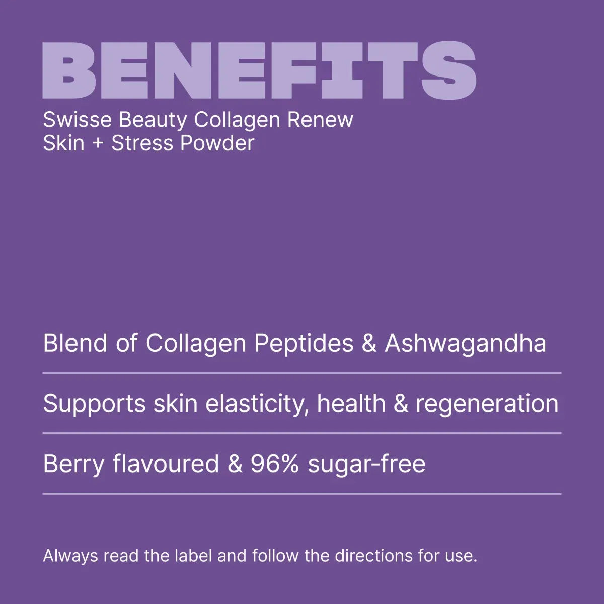 Swisse Beauty Collagen Renew Skin + Stress Powder with Ashwagandha
